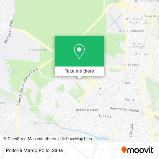 Pollería Marco Pollo map