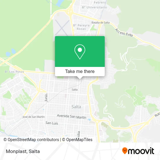 Monplast map