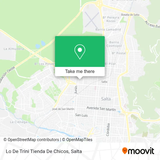 Lo De Trini Tienda De Chicos map