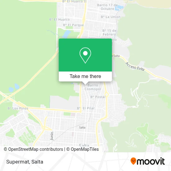 Supermat map