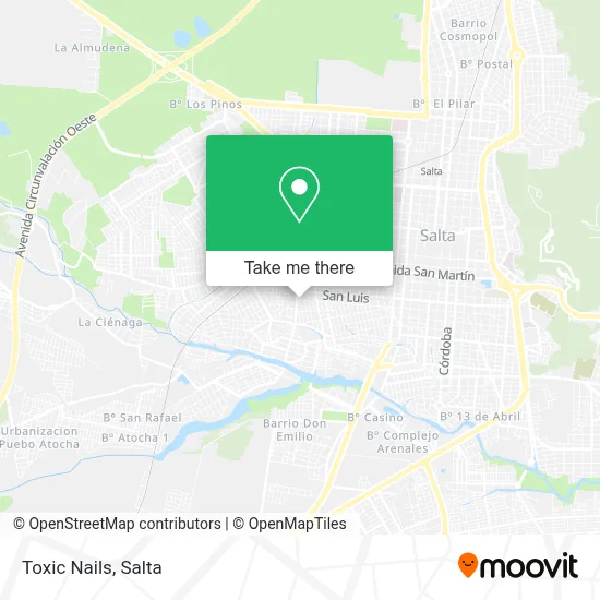 Toxic Nails map