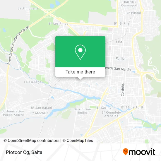 Plotcor Cg map