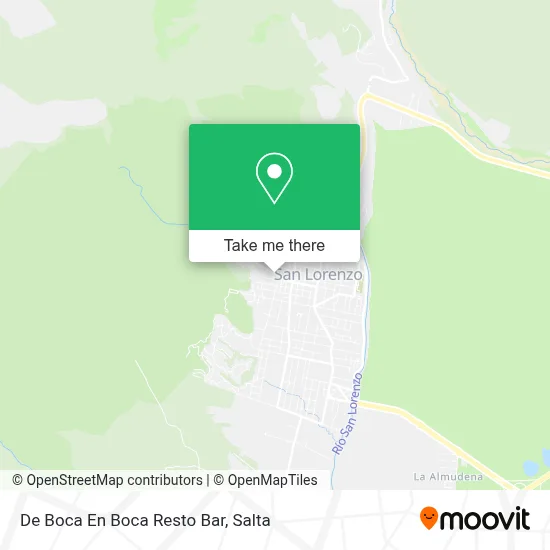De Boca En Boca Resto Bar map