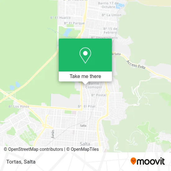 Tortas map