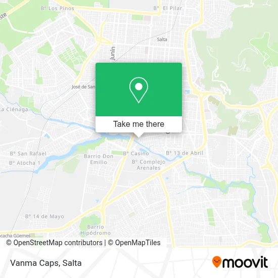 Vanma Caps map