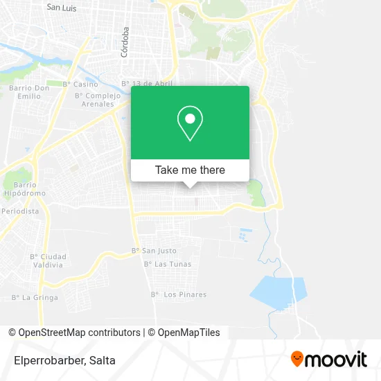 Elperrobarber map