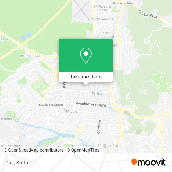 Cei map