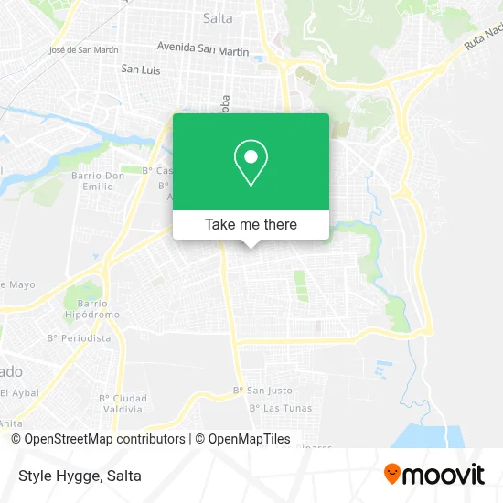 Style Hygge map