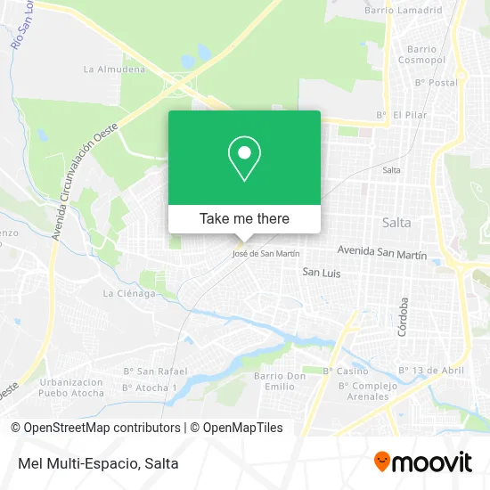Mel Multi-Espacio map