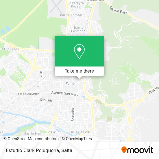 Estudio Clark Peluquería map