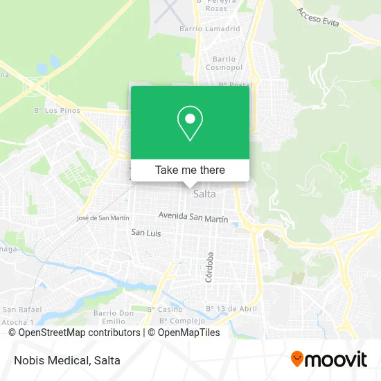 Nobis Medical map
