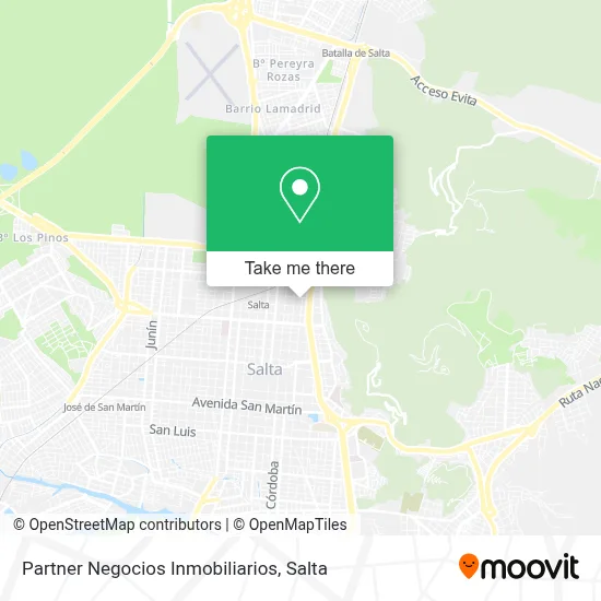 Partner Negocios Inmobiliarios map