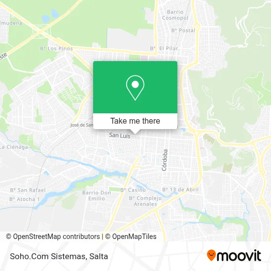 Soho.Com Sistemas map