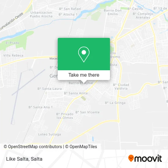 Like Salta map