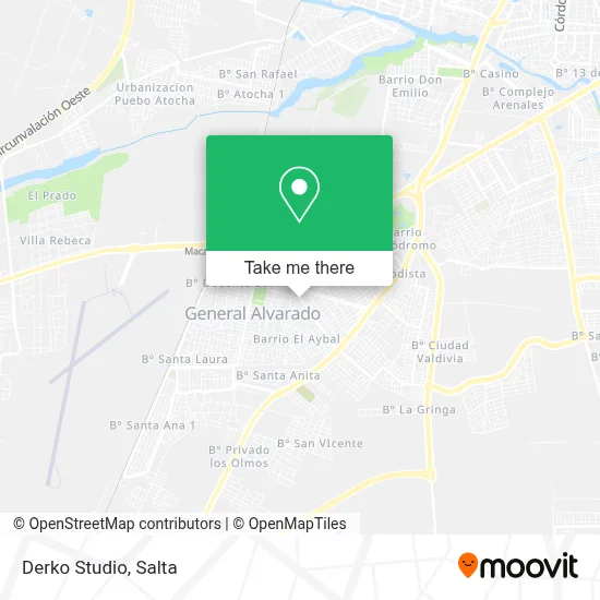Derko Studio map