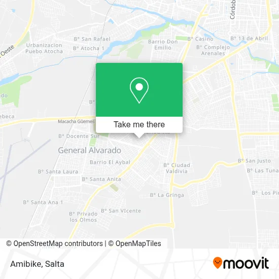 Amibike map