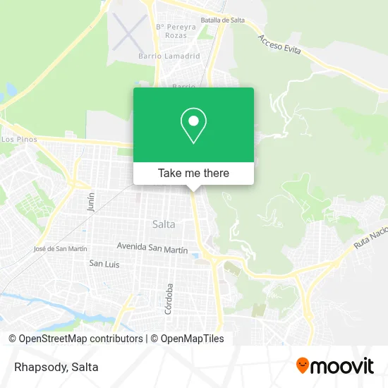 Rapsodia map