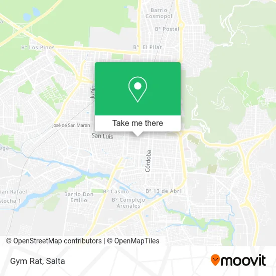 Gym Rat map
