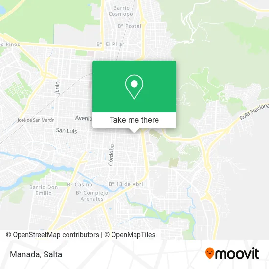 Manada map