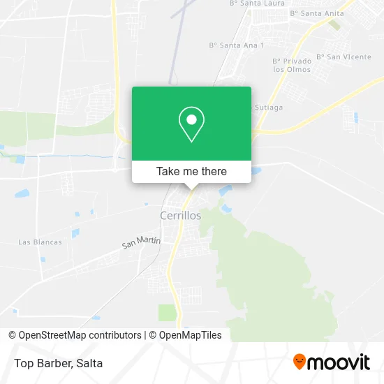 Top Barber map