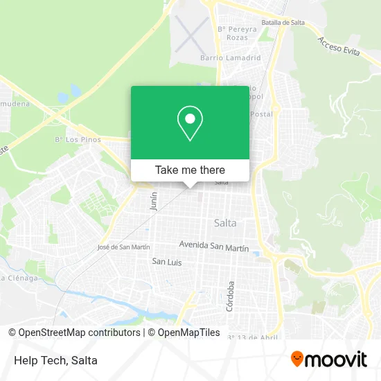 Help Tech map