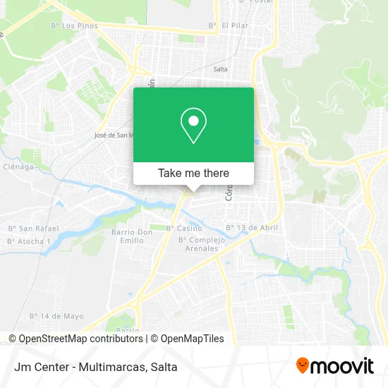 Jm Center - Multimarcas map