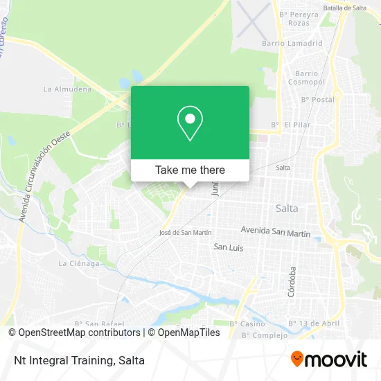 Nt Integral Training map