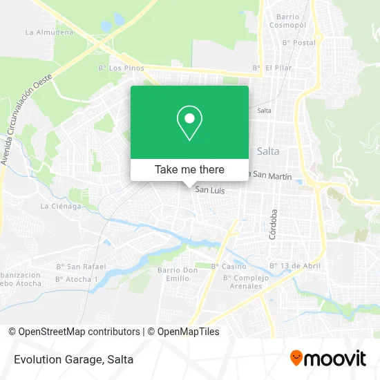Evolution Garage map
