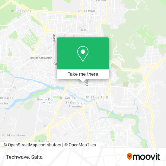 Techwave map