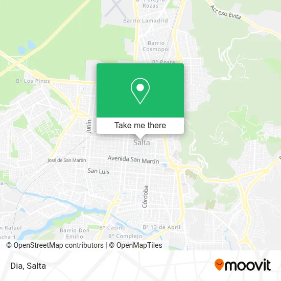Dia map