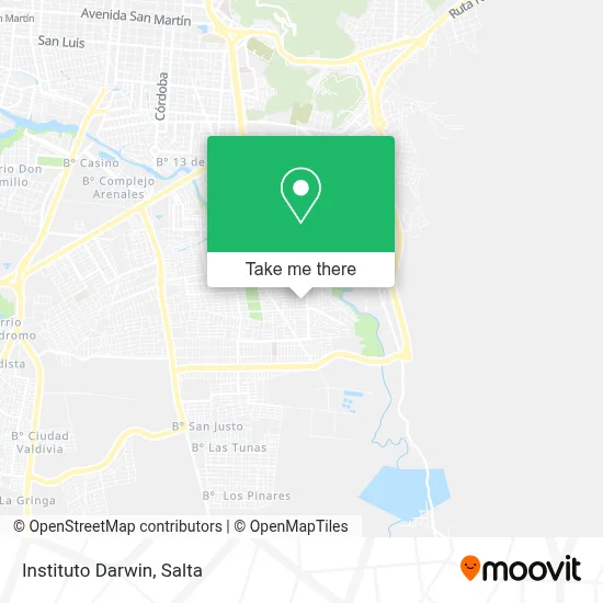 Instituto Darwin map