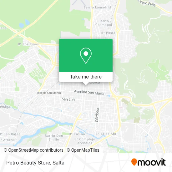 Petro Beauty Store map