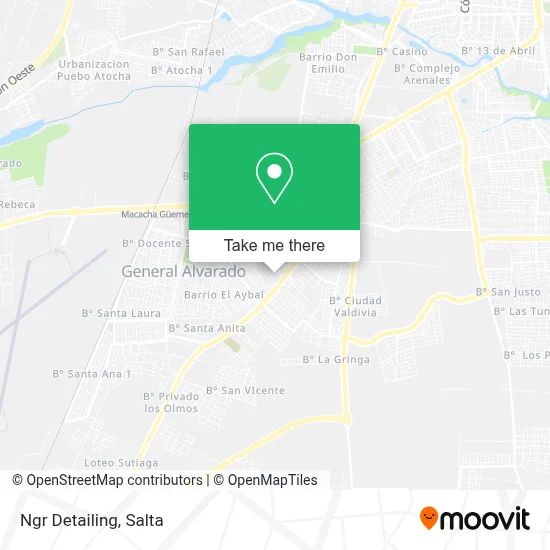 Ngr Detailing map