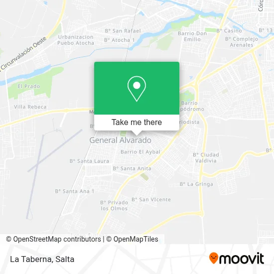 La Taberna map
