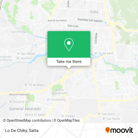Lo De Chiky map