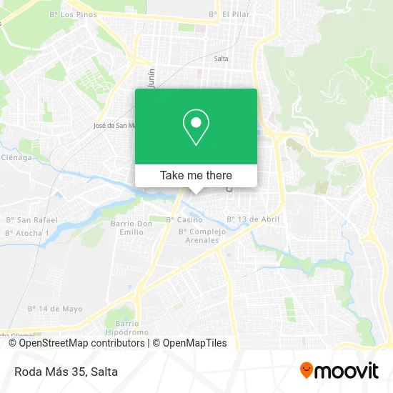 Roda Más 35 map