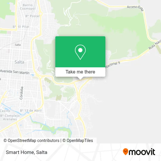 Smart Home map