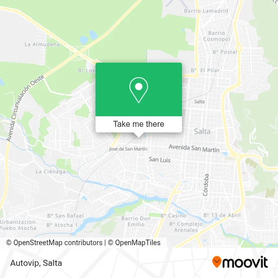 Autovip map