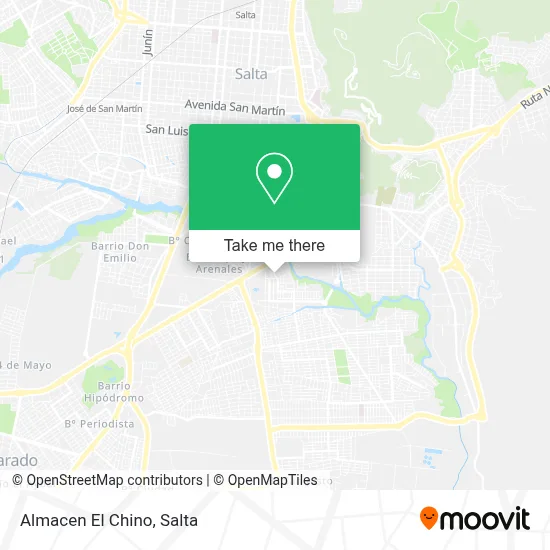 Almacen El Chino map