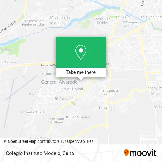 Colegio Instituto Modelo map