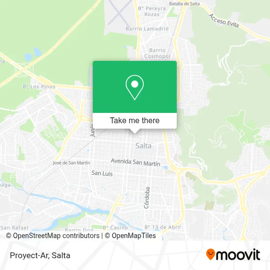 Proyect-Ar map