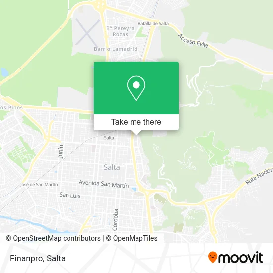 Finanpro map