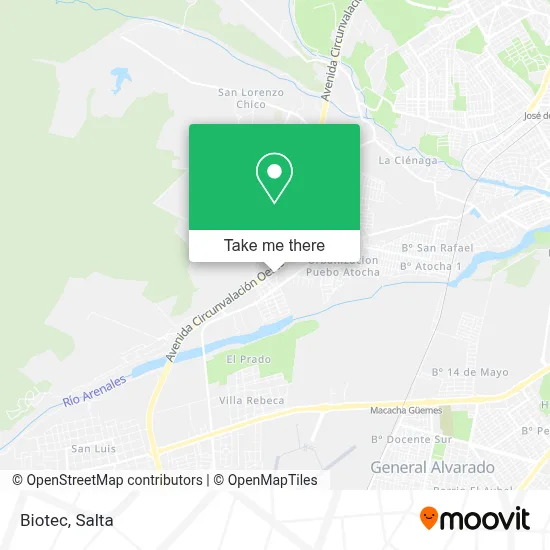 Biotec map
