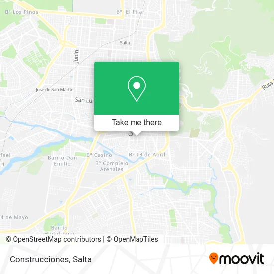 Construcciones map