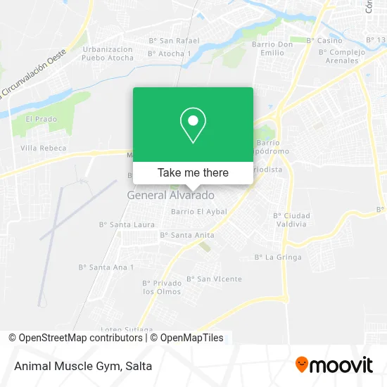 Animal Muscle Gym map