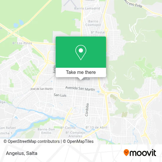 Angelus map