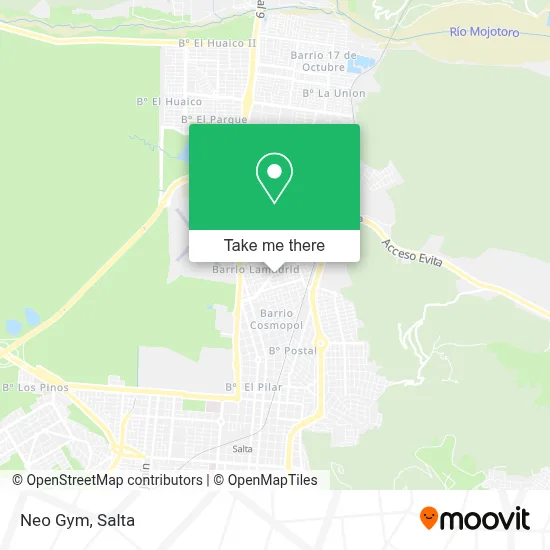 Neo Gym map