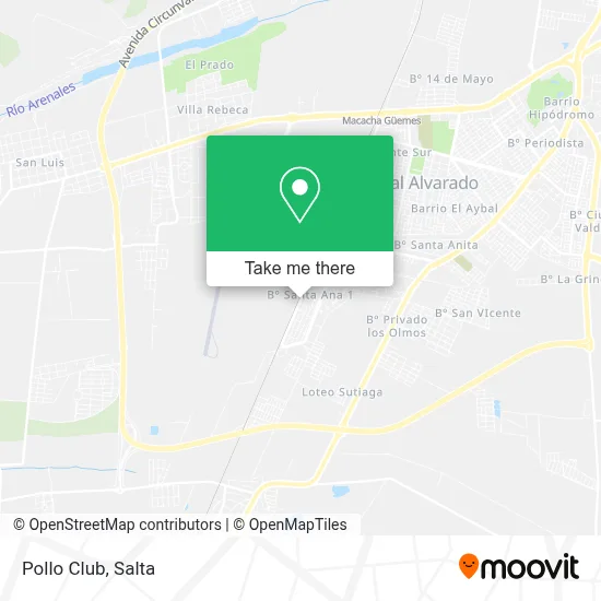 Pollo Club map
