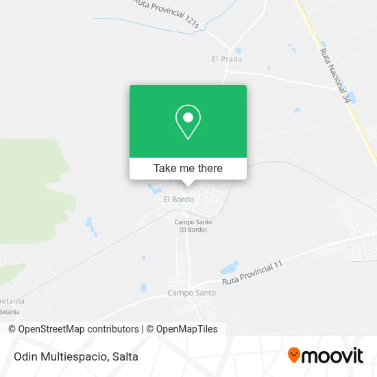 Odin Multiespacio map