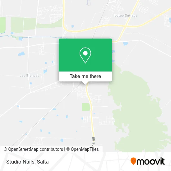 Studio Nails map